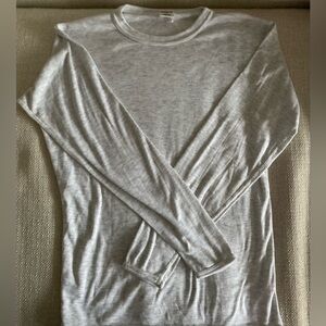 Patagonia Shirt Women's Small Light Gray Capilene Midweight Thermal